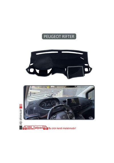 Peugeot Riftertorpido Koruma Halısı Gri Kenar