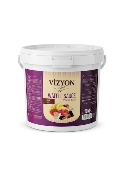Vizyon Select Waffle Sos Sütlü 10kg