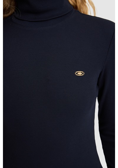 U.s. Polo Assn. Kadın Lacivert Tişört 50333795-vr033