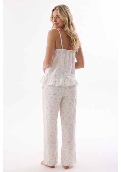 Nbb Kadın Ekru Müslin Pijama Takım