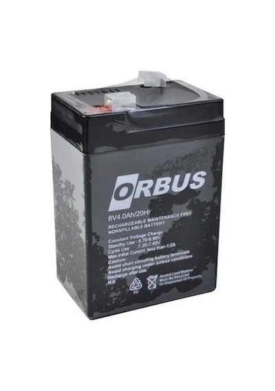 Orbus 6v 4ah Akü