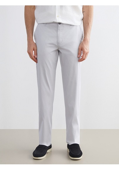 Lcwaıkıkı Classic Gri Standart Kalıp Erkek Chino Pantolon