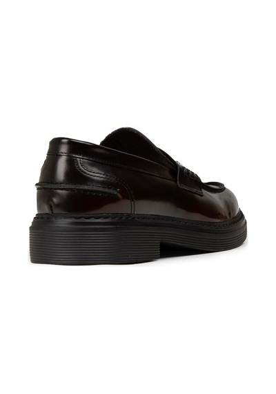 Deery Erkek Bordo Hakiki Deri Loafer Ayakkabı - 02021mbrdc01 Bordo
