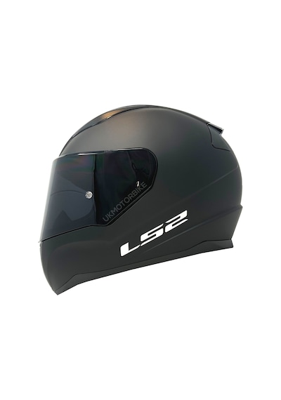 Ls2 Rapıd 2 Mat Siyah Kapalı Motosiklet Kaskı Siyah Camlı
