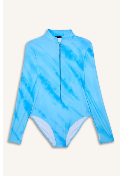 Defacto Regular Fıt Desenli 5li Burkini Mayo G9525ax26hsbe168 Mavi-be168