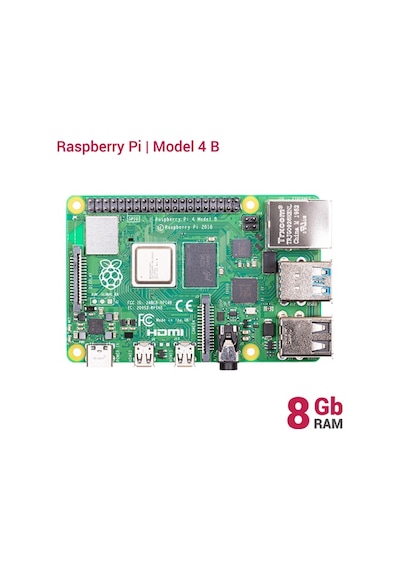 Robotizmo Raspberry Pi 4 8Gb Model B Yeni Versiyon
