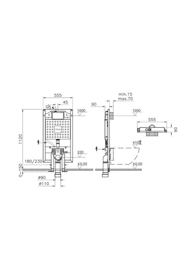 768-5801-01+stop Valf + Kumanda Paneli + 4 Lü Set Krom