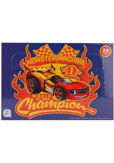 Laço Kids Blaze Tasmalı 24 Parça Frame Puzzle