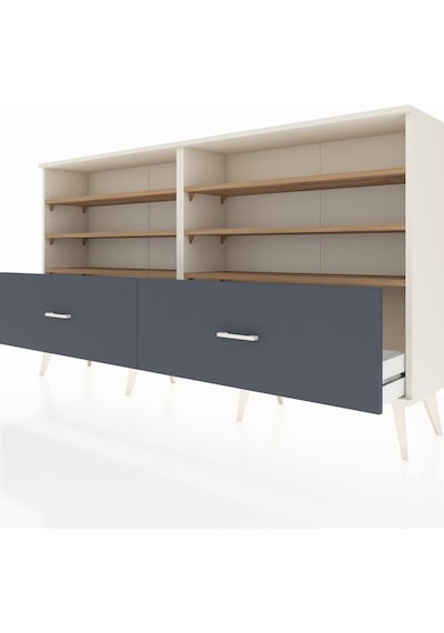 Arges Konsol 6 Raflı 2 Çekmeceli 176x30x99 Aytaşı-çam/antrasit Aytaşı-çam/antrasit Arges Konsol 6 Raflı 2 Çekmeceli 176x30x99 Aytaşı-çam/antrasit Aytaşı-çam/antrasit