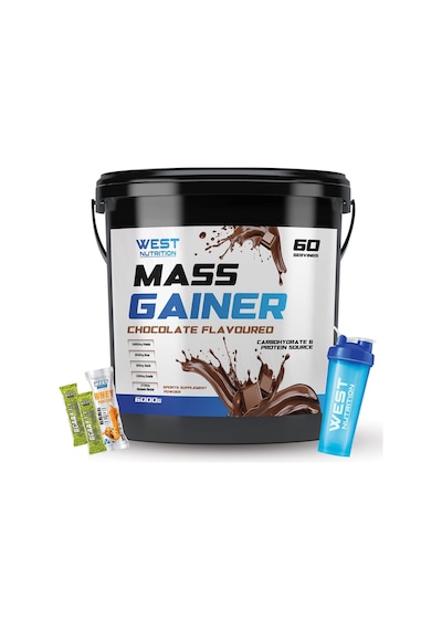 West Nutrition Mass Gainer Karbonhidrat Tozu 6000 Gr + Shaker