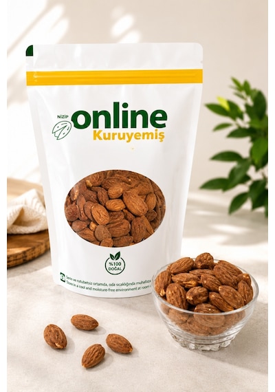 Online Kuruyemiş Yerli Badem İçi Kav.500 Gr 500 G