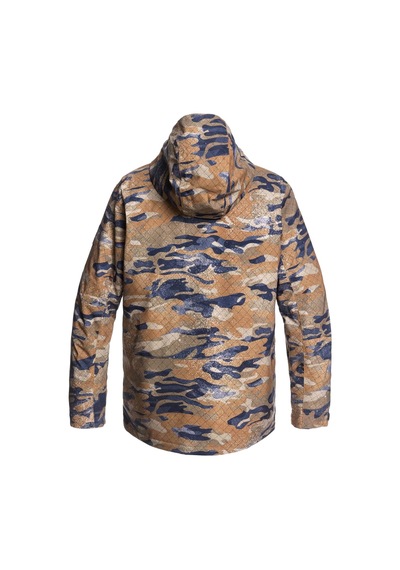 Quiksilver Mission Print Jk Snowboard Kaban Eqytj03267-Cqw1-Kahverengi-Xs