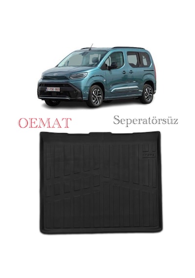 Toyota Proace City Bagaj Havuzu Seperatörsüz