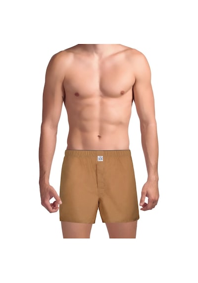 The Don Hardal Renk Poplin Erkek Boxer Beyaz