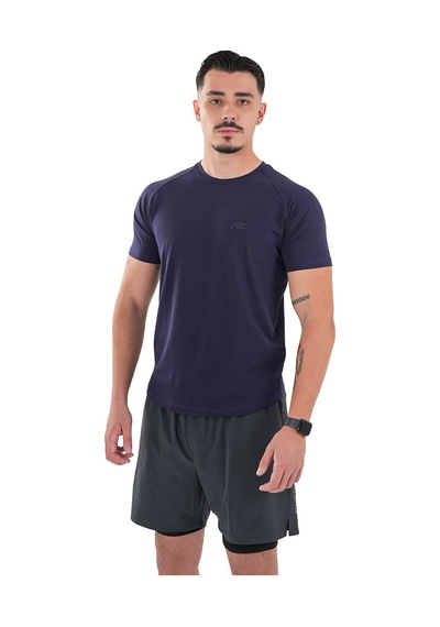 Musclecloth Elite Reglan T-shirt Lacivert Lacivert