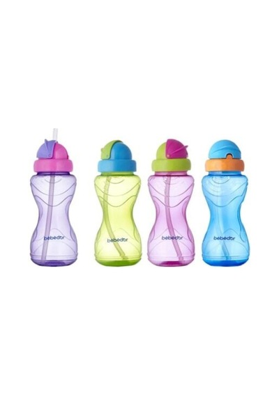 8504 Sportif Pipetli Alıştırma Bardağı 330 ml Mavi