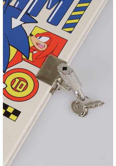 X Dekomus "speed Force Collection" Lisanslı Sonic Kilitli Hatıra Defteri