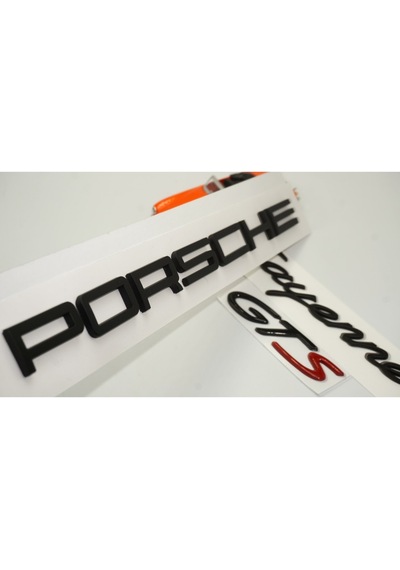 Porsche Cayenne Gts Bagaj 3M 3D Abs Yazı Logo Amblem Seti (549129339)