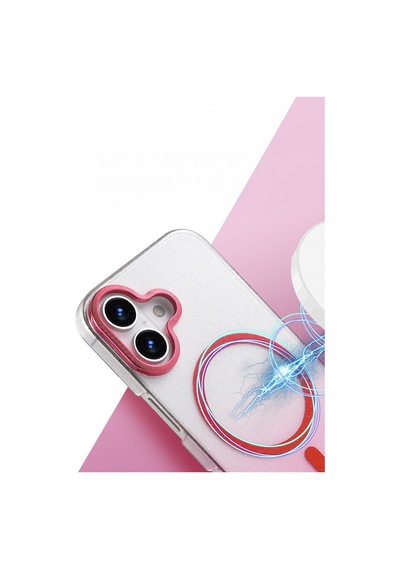 Apple iPhone Uyumlu 16 Plus Glossy Magsafe Kapak - Mor Bzsxx00 1