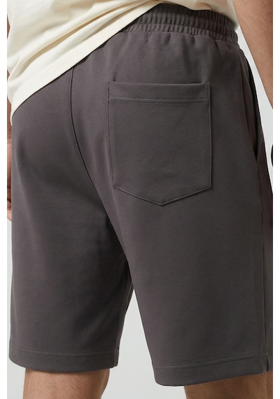 Tommy Life Koyu Gri Standart Fit Basic Arka Cepli Erkek Şort - 88314