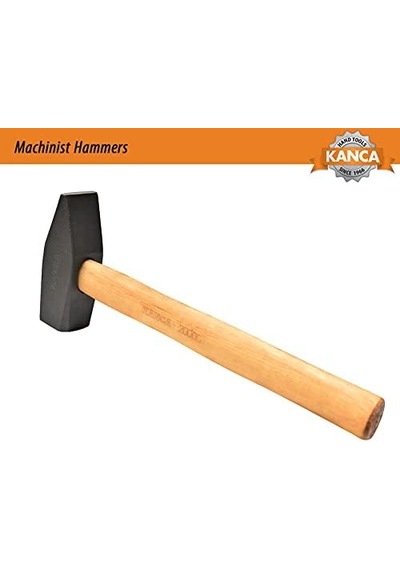 Kanca Dövme Çelik 1500g Çekiç, Ergonomik Ahşap Saplı Dövme Çelik Çekiç, Özel Isıl İşlemli 1500 G Çekiç