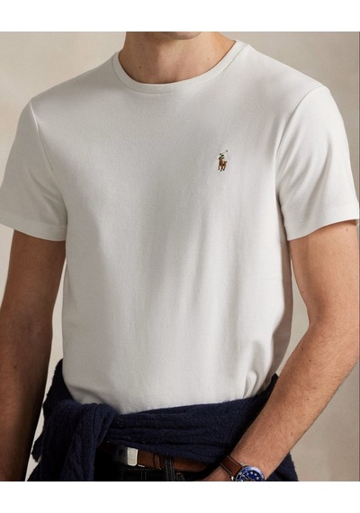Polo Ralph Lauren Yumuşak Pamuklu Tişört Beyaz