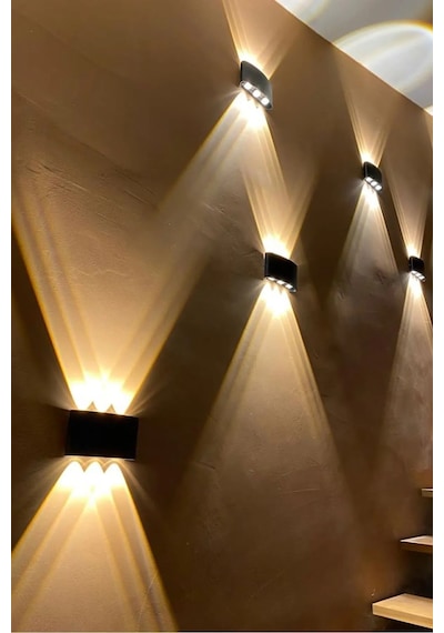 Ct-8011 Haiti 10w Led Duvar Aplik 3200k Günışığı Siyah