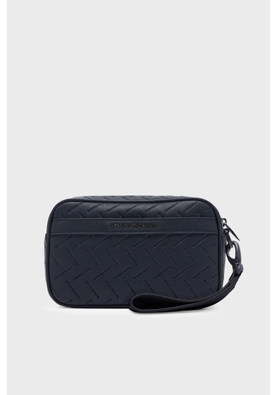 Armani Exchange Logolu Çıkarılabilir Bilek Askılı Çanta Erkek Çanta Xm002600 Af22652 Ub100 Lacivert