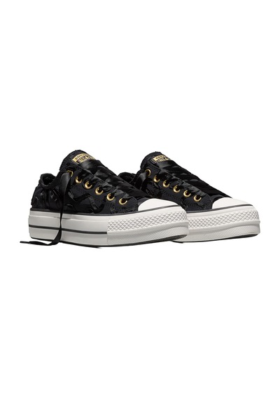 A20776c-k Converse Chuck Taylor All Star Lıft Kadın Spor Ayakkabı Siyah A20776c-k
