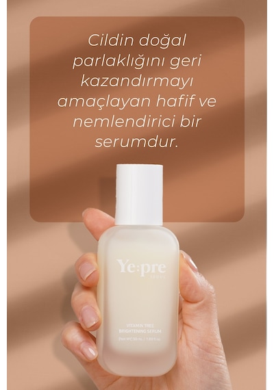 Ye:pre Vitamin Tree Brightening Kore Ton Eşitleyici Serum 50 ML