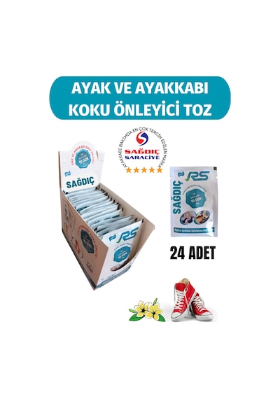 Sağdıç Saraciye Ayakkabı Koku Önleyici Toz 24 x 12 G