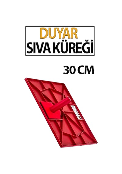 Sıva Küreği Sağlam Sert Plastik 43,5 X 35,5 Cm Boyutunda -