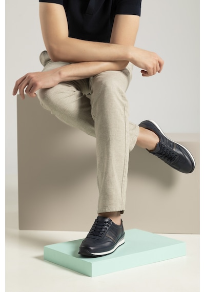 Ziya, Erkek Hakiki Deri Sneaker 1611002z060 Lacivert 1311002 060 200 Lacivert