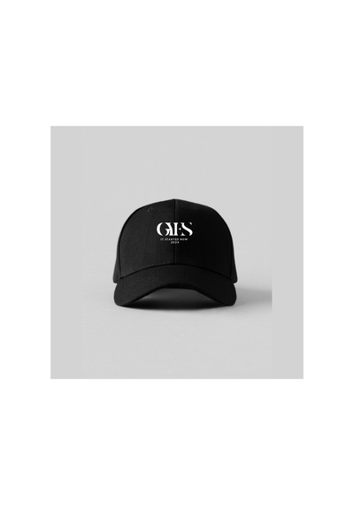 Caxis It Started Now 2024 Unisex Klasık Model Ayarlanabilir Çırtlı Şapka Orijinal Siyah