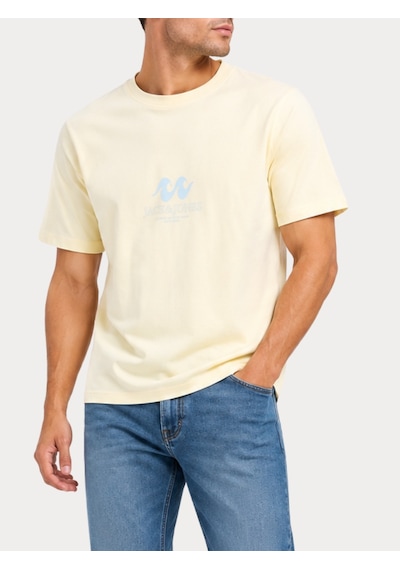 Jack & Jones Jorhyeres Tee Ss Crew Neck Fst Sari