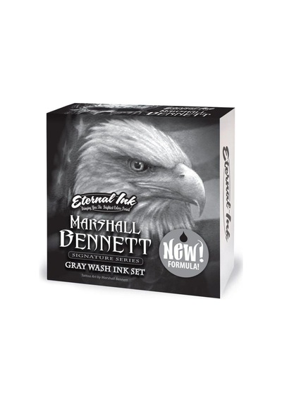 Marshall Bennett Gray Wash 4'lü Set - Eternal Ink - 1oz/30ml
