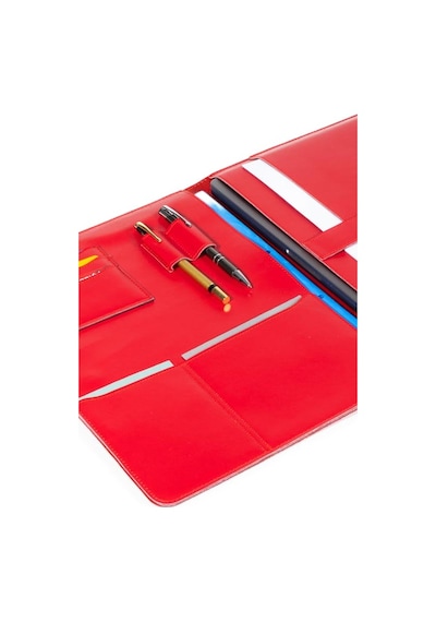 Macbook Air Pro 13.3 -14 İnç Organizer Evrak & Laptop Ve Tablet Çantası kırmızı