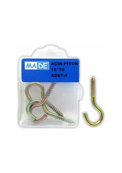Made Açık Piton 19 X 70 1 Kutu 4 Adet St-50