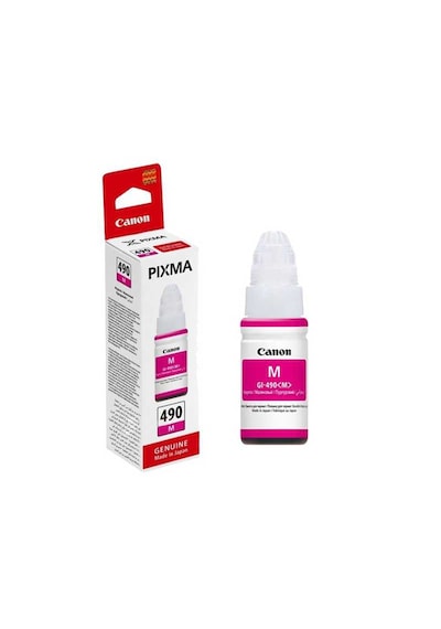 Canon Gı-490  4 Renk Mürekkep Seti Siyah, Mavi, Kırmızı, Sarı - G2400 G2411 G3400 G3411 G4411 Uyumlu