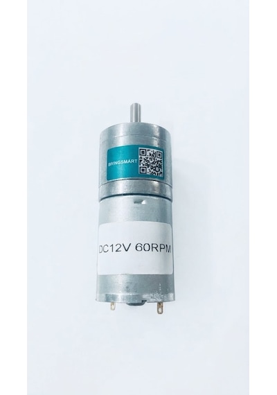 Bringsmart Dc 12v 60 Rpm Redüktörlü Dc Motor