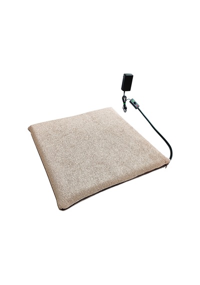 Kedi Minderi Isıtmalı Model 45x45cm 12v Adaptörlü Su Geçirmez Kdtes20