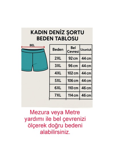 Bigiyin Siyah Büyük Beden Kadın Deniz Şortu Büyük Beden Şort 2xl-7xl Siyah