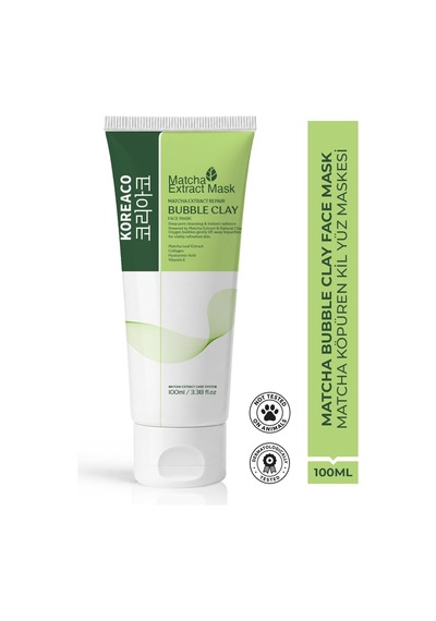 Matcha Mucize Bubble Clay Yüz Maskesi Gözenek Temizleyici Yenileyici Köpüren Yüz Maskesi 100 Ml - 807875687