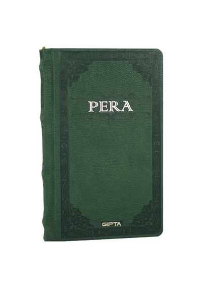 Pera Defter Çizgisiz 13x21 - Yeşil