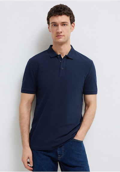 Mavi - Lacivert Polo Tişört 064946-70490 Lacivert