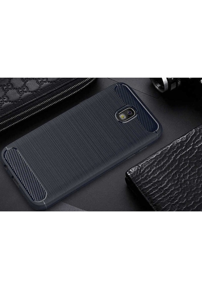 Galaxy J730 Pro Kılıf Zore Room Silikon Kapak Lacivert