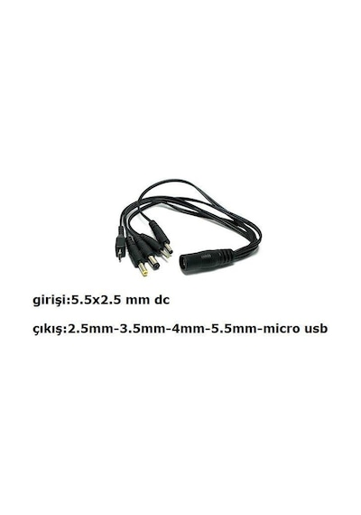 7.5 Volt 1.5 Amper Çok Uçlu Adaptör