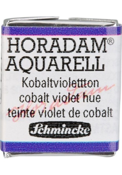 Schmincke Horadam Aquarell Artist Sulu Boya Cobalt Violet Hue Yarım Tablet