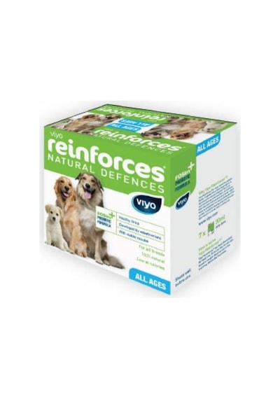 Viyo Reinforces All Ages Tüm Yaş Grubu Köpekler İçin Gıda Takviyesi 7 X 30 Ml
