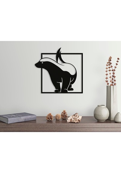 Kokarca 3d Duvar Dekoru - Şık Ve Minimalist Tasarım 20cm